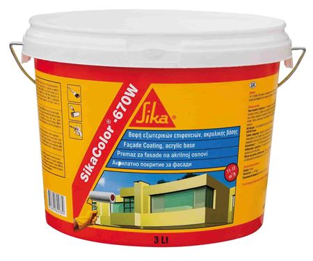 SikaColor-670 W 10lt (159973)